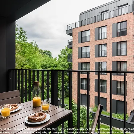 Apartament Browar Lubicz | Balcony | Elevator | Free Garage *