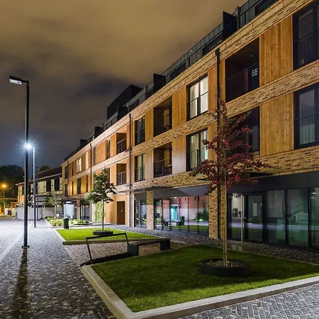 公寓 Browar Lubicz | Balcony | Elevator | Free Garage *