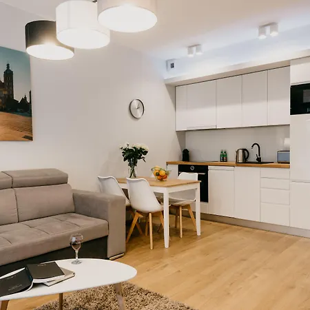 Browar Lubicz | Balcony | Elevator | Free Garage Appartement Krakau