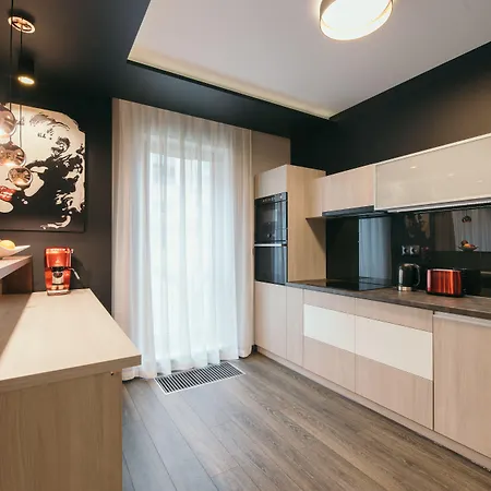 Daire Browar Lubicz | Balcony | Elevator | Free Garage