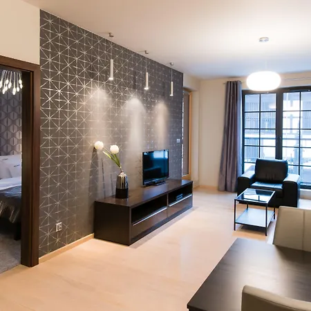 아파트 Browar Lubicz | Balcony | Elevator | Free Garage 크라쿠프