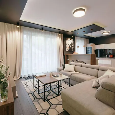Appartement Browar Lubicz | Balcony | Elevator | Free Garage Krakau