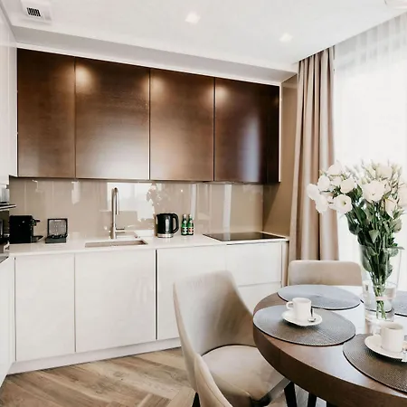 Appartement Browar Lubicz | Balcony | Elevator | Free Garage Krakau
