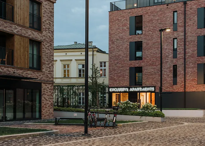 Browar Lubicz | Balcony | Elevator | Free Garage Apartamento