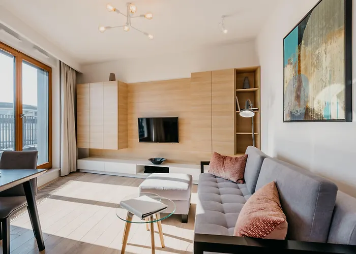 アパート Browar Lubicz | Balcony | Elevator | Free Garage